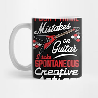 Vintage Rock-n-Roll Guitar - Spontaneous Action Mug